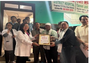 Blood Donation by trainees and staffs
